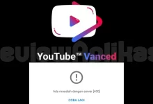YouTube Vanced Error 400